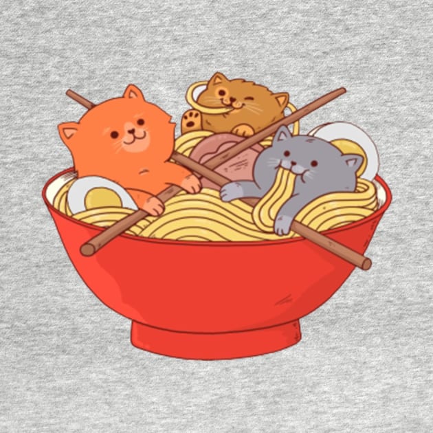 Cats Noodle Mukbang by Santy Permata